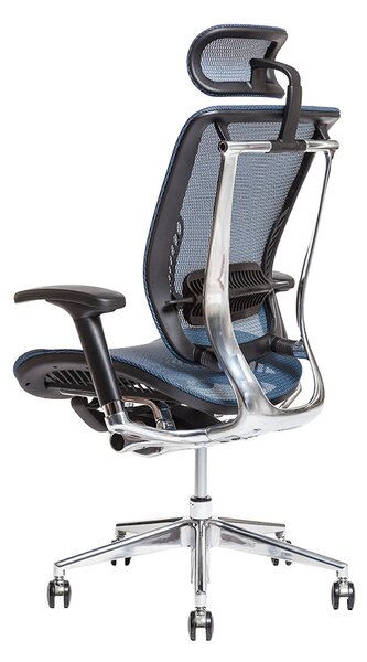 Kancelářská ergonomická židle LACERTA — více barev, nosnost 150 kg Antracit