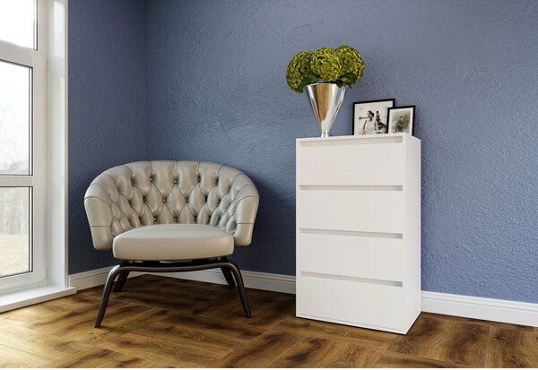 Komoda se 4 zásuvkami Idea K 60 cm Nymphaea alba