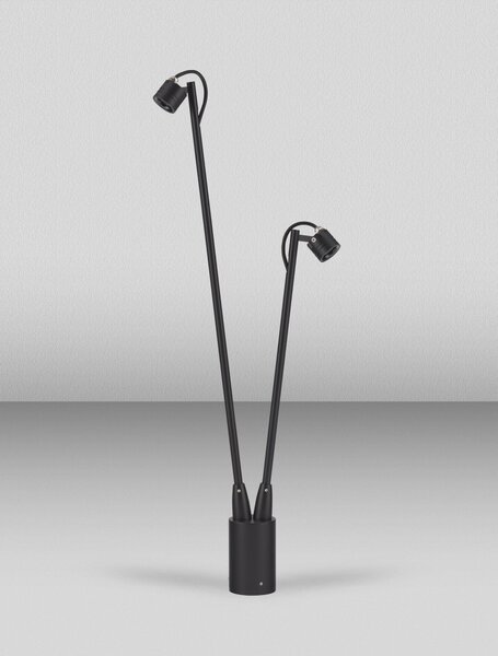 Venkovní stojací lampa Sento tmavě antracitová 6 W