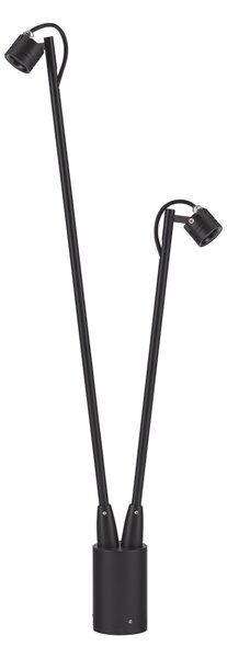 Venkovní stojací lampa Sento tmavě antracitová 6 W