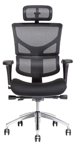 Kancelářská ergonomická židle MEROPE SP — více barev, nosnost 135 kg Antracit