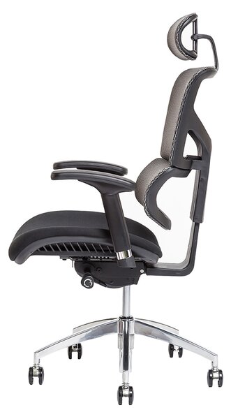 Kancelářská ergonomická židle MEROPE SP — více barev, nosnost 135 kg Antracit