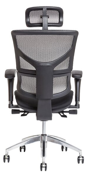 Kancelářská ergonomická židle MEROPE SP — více barev, nosnost 135 kg Antracit