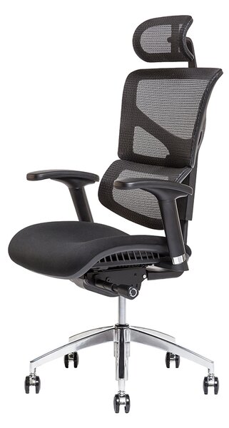 Kancelářská ergonomická židle MEROPE SP — více barev, nosnost 135 kg Antracit