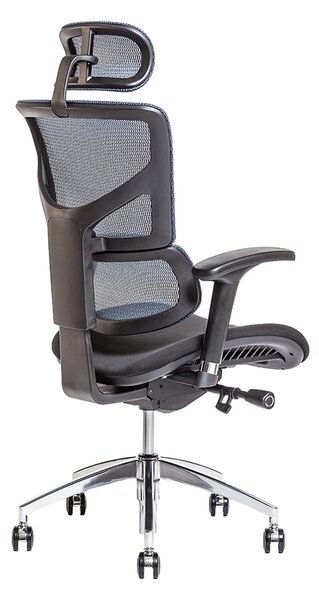 Kancelářská ergonomická židle MEROPE SP — více barev, nosnost 135 kg Antracit