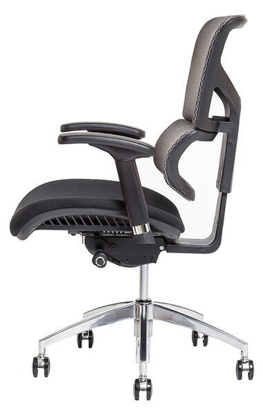 Kancelářská ergonomická židle MEROPE BP — více barev, nosnost 135 kg Antracit