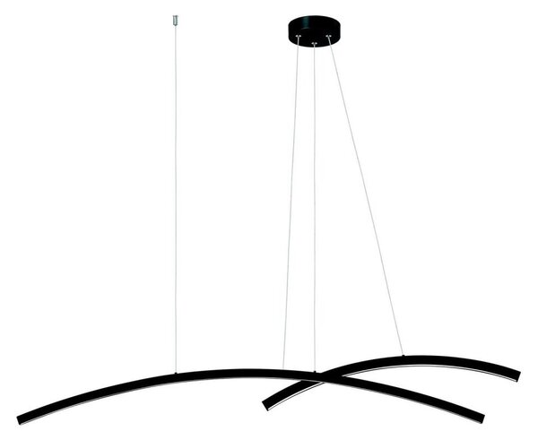 Zambelis 20130 - LED Stmívatelný lustr na lanku LED/48W/230V černá