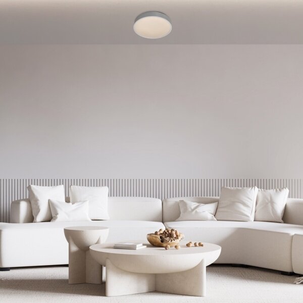 Rabalux 75010 - LED Stropní svítidlo LARCIA LED/18W/230V IP44 4000K stříbrná