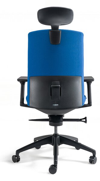 Kancelářská ergonomická židle BESTUHL J2 SP — více barev, s podhlavníkem Černá 201
