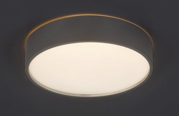 Rabalux 75010 - LED Stropní svítidlo LARCIA LED/18W/230V IP44 4000K stříbrná