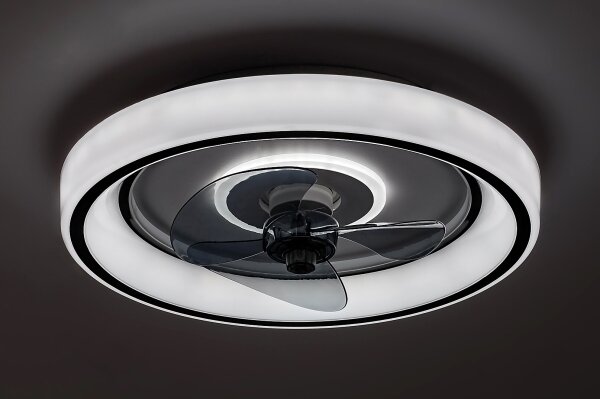 Rabalux 71009 - LED Stmívatelný stropní ventilátor HORACIO LED/67W/230V + DO