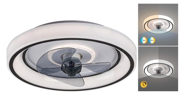 Rabalux 71009 - LED Stmívatelný stropní ventilátor HORACIO LED/67W/230V + DO