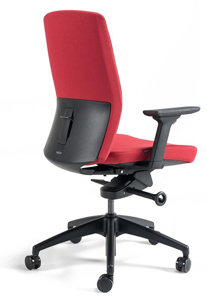Kancelářská ergonomická židle BESTUHL J2 BP — více barev, bez podhlavníku Černá 201
