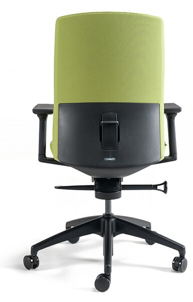 Kancelářská ergonomická židle BESTUHL J2 BP — více barev, bez podhlavníku Černá 201