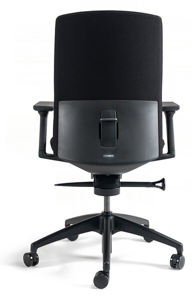 Kancelářská ergonomická židle BESTUHL J2 BP — více barev, bez podhlavníku Černá 201