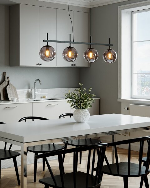 ByRydens 4202360-4505 - Lustr na lanku BOYLE 4xE27/8W/230V
