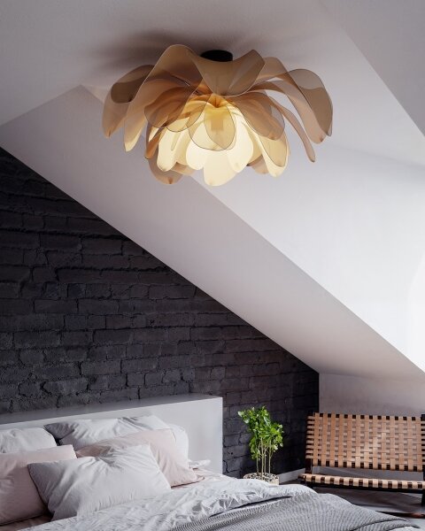 ByRydens 4202430-5507 - Přisazený lustr LOU LOU 1xE27/8W/230V béžová