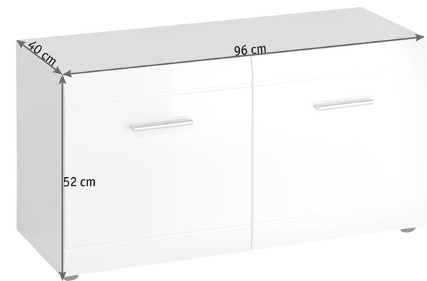 ŠATNÍ LAVICE, 95,9/50,2/38,8 cm Xora