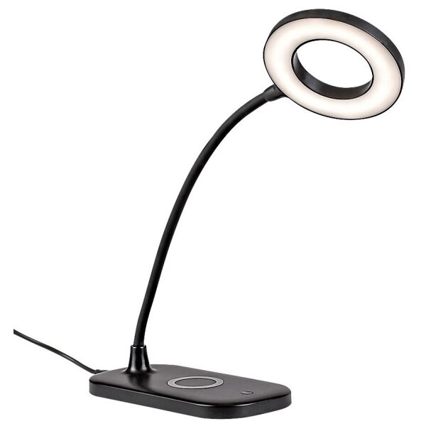 Rabalux 74013 - LED Stmívatelná dotyková stolní lampa HARDIN LED/5W/5V černá