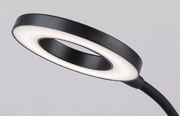 Rabalux 74013 - LED Stmívatelná dotyková stolní lampa HARDIN LED/5W/5V černá