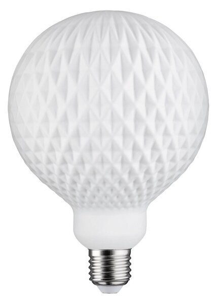 P 29077 White Lampion Filament 230V LED Globe G125 E27 4,3W 3000K stmívatelné bílá - PAULMANN