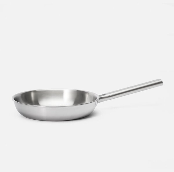 Fabini Pánev Lucca 4.0 Standard, ø 24 cm - Nerezová beznýtová pánev z vícevrstvé nerezové oceli bez poklice