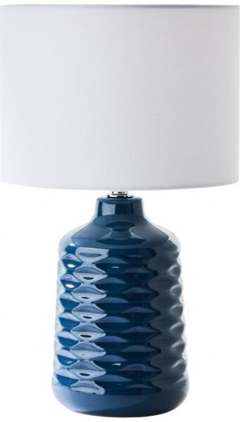 Brilliant 94569/73 Stolní keramická lampa ILYSA MODRO-BÍLÁ