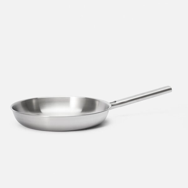 Fabini Pánev Lucca 4.0 Standard, ø 28 cm - Nerezová beznýtová pánev z vícevrstvé nerezové oceli bez poklice