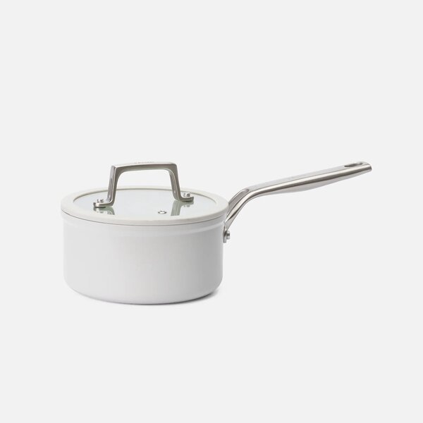 Fabini Rendlík Meda 5.0 Pro, ø 16 cm (1,2 l) - Nepřilnavý rendlík s keramickým povrchem s poklicí, světle šedý