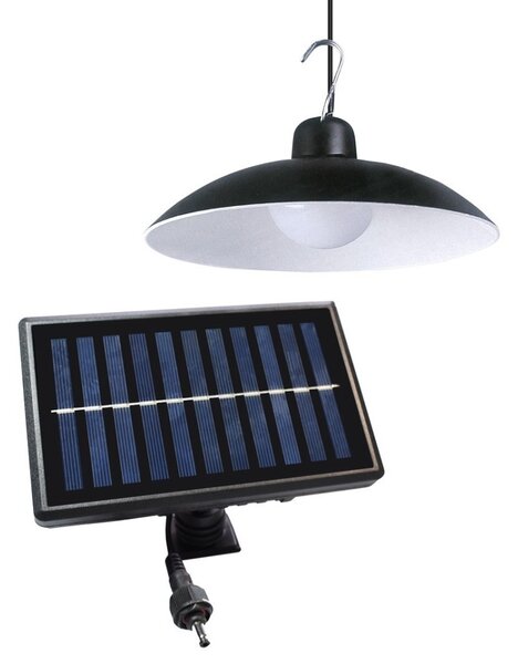 LED Stmívatelné solární závěsné svítidlo LED/6W/3,7V 800 mAh IP44 + DO