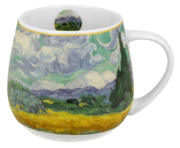 Porcelánový hrnek Van Gogh Wheat Field 430 ml