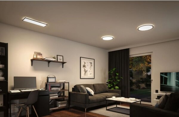 Paulmann 71016 - LED/22W Stmívatelný panel ATRIA 230V 4000K černá