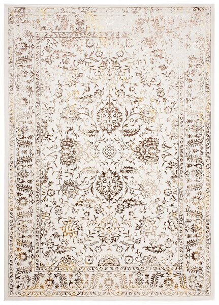 Makro Abra Kusový koberec GOLDEN MZ45J Klasický Moderní krémový Rozměr: 80x150 cm