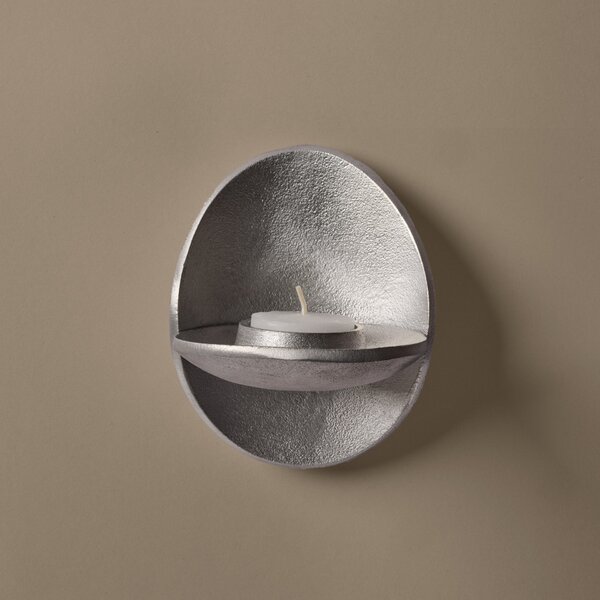 Nástěnný svícen Agapé Tealight Aluminium