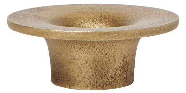 Kovový svícen Soothe Brass Finish Ø 8 cm
