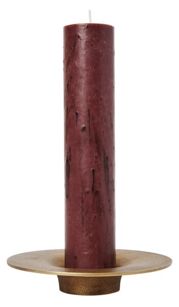 Kovový svícen Soothe Brass Finish Ø 16 cm