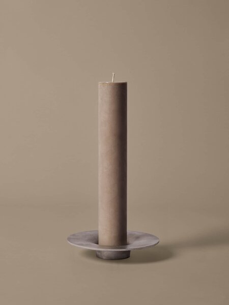Kovový svícen Soothe Aluminium Ø 16 cm