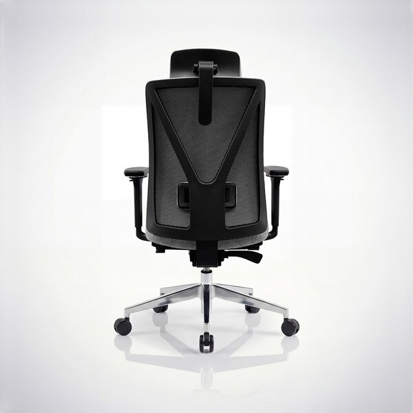 Ergonomická kancelářská židle šedá VECTOR
