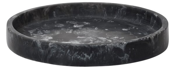 Dekorativní kulatý tác Mist Charcoal Ø 20 cm