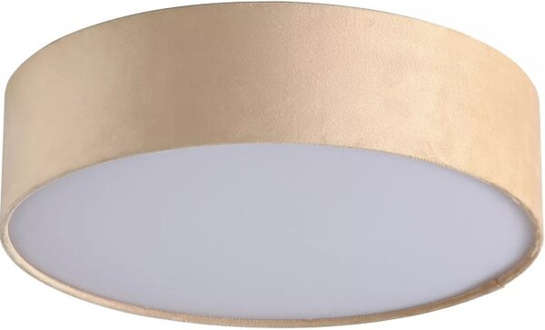 Searchlight 23298-2CP Stropní sametový lustr VELVET CHAMPAGNE, průměr 38cm
