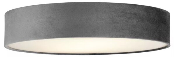 Searchlight 23298-3GY Stropní sametový lustr VELVET ŠEDÝ, průměr 50cm
