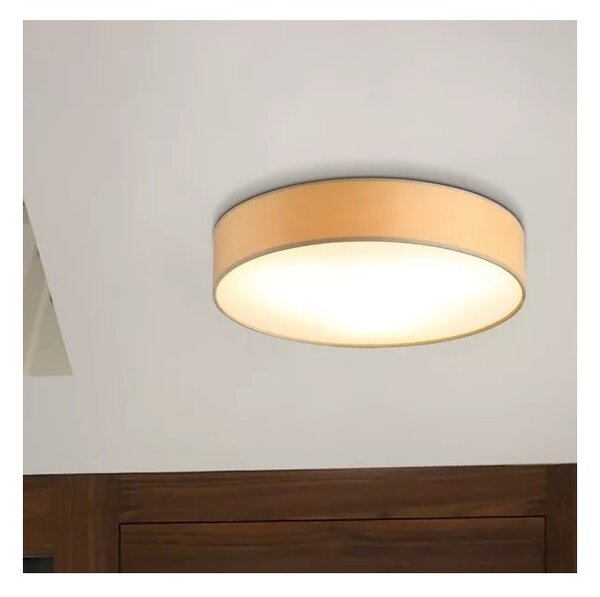 Searchlight 23298-3CP Stropní sametový lustr VELVET CHAMPAGNE, průměr 50cm
