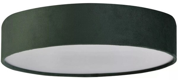 Searchlight 23298-3GR Stropní sametový lustr VELVET ZELENÝ, průměr 50cm