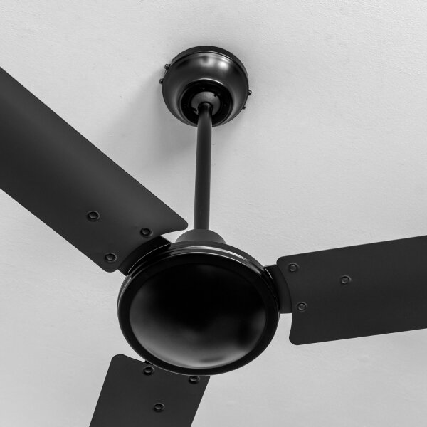 ZEVENTI - Stropní ventilátor TOFINO černá