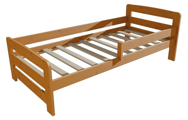 Vomaks Dětská postel se zábranou VMK008D KIDS Rozměr: 80 x 180 cm, Barva: moření olše