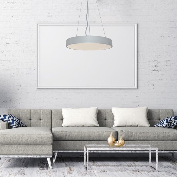 Rabalux 71042 - LED Stmívatelný lustr na lanku TESIA LED/60W/230V stříbrná + DO
