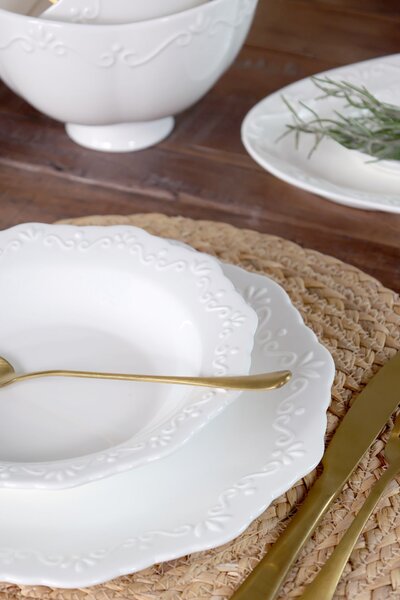 Porcelánový polévkový talíř Provence 21 cm