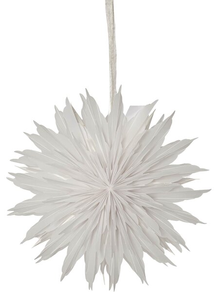 Závěsná svítící hvězda Dis White 40 cm
