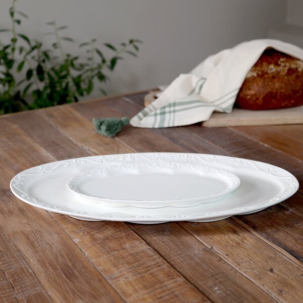 Porcelánový talíř Provence White Oval