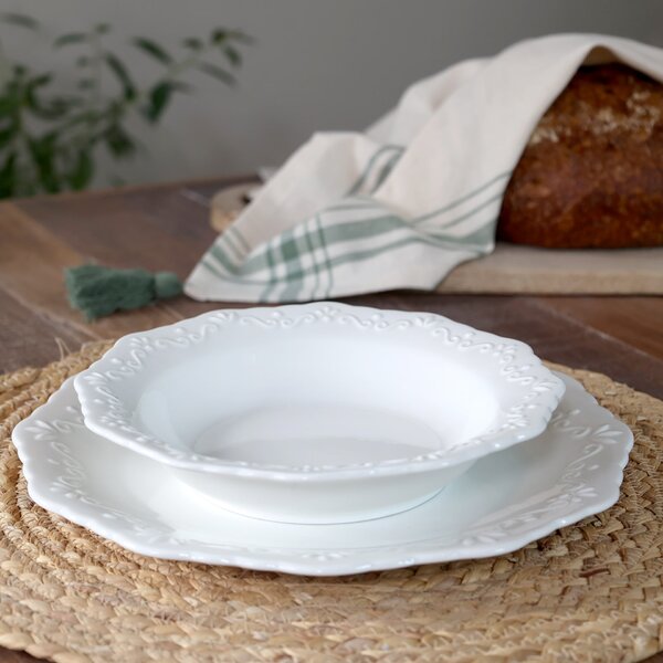 Porcelánový polévkový talíř Provence 21 cm